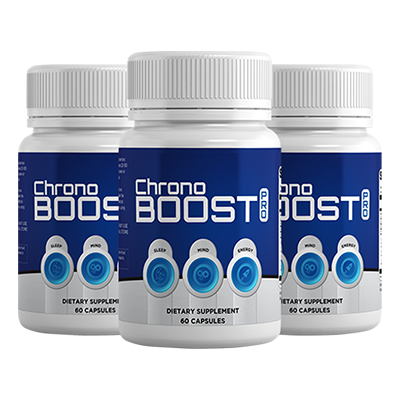 Bottles of ChronoBoost Pro